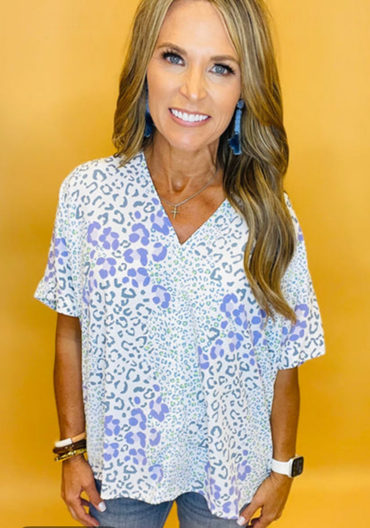 Wild With You Leopard Print Top