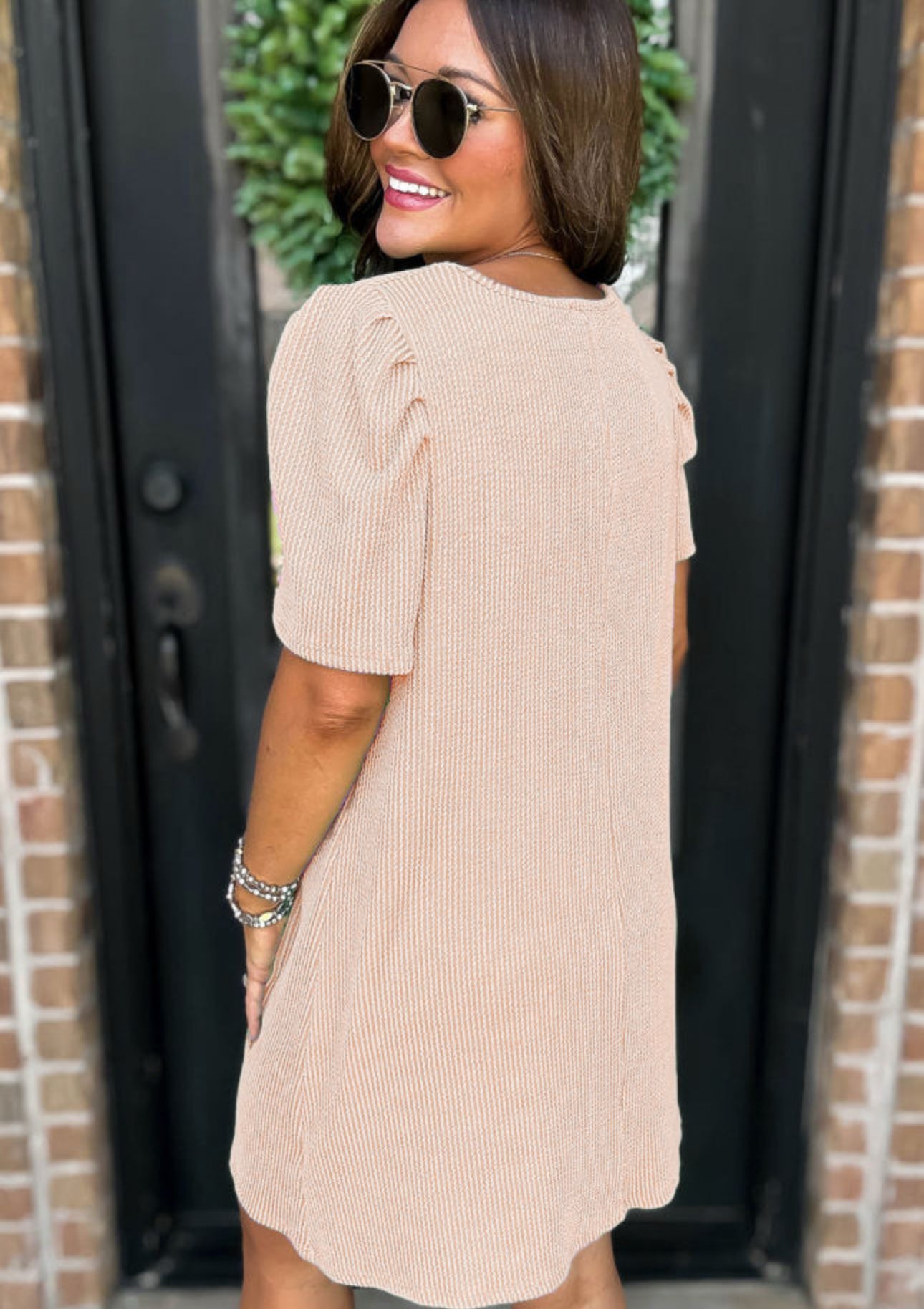 Softly Swept Dress