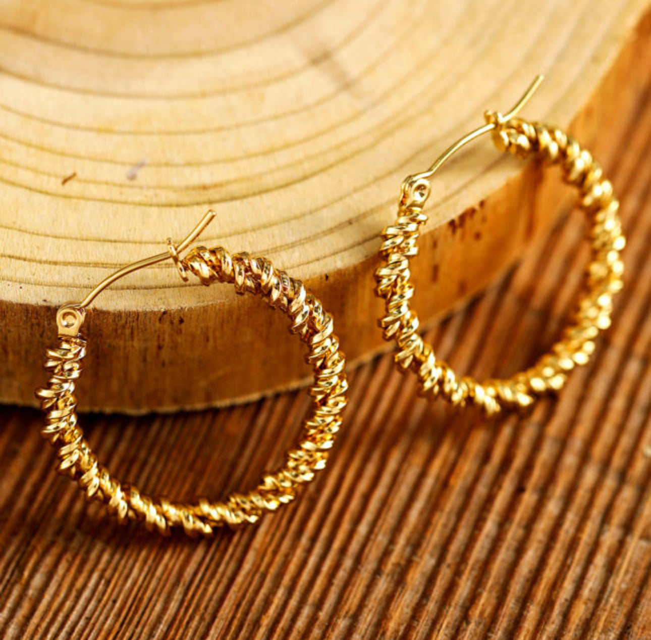 Good Vintage Hoop Earrings