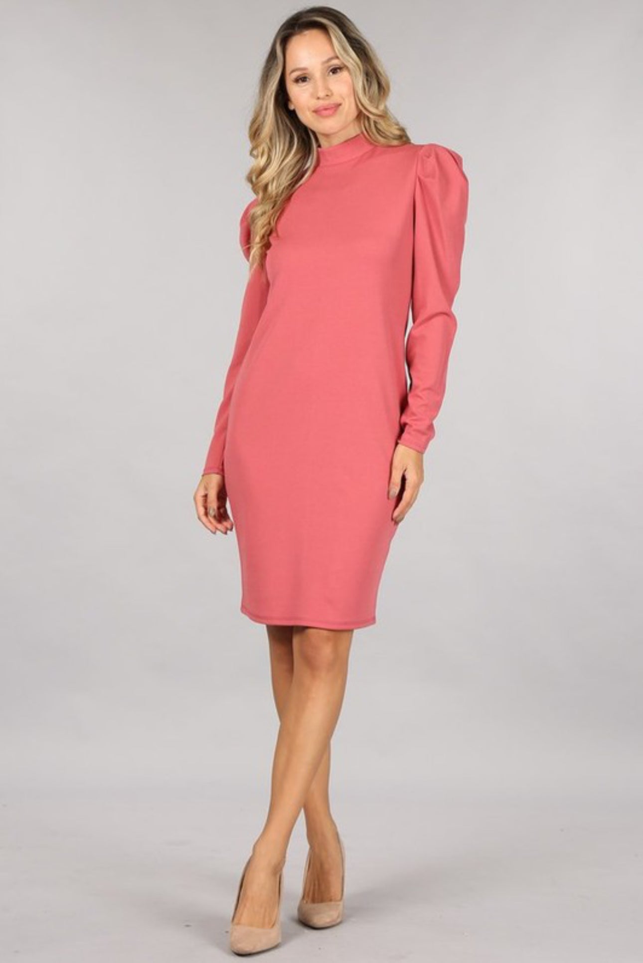 Puff Sleeve Dress