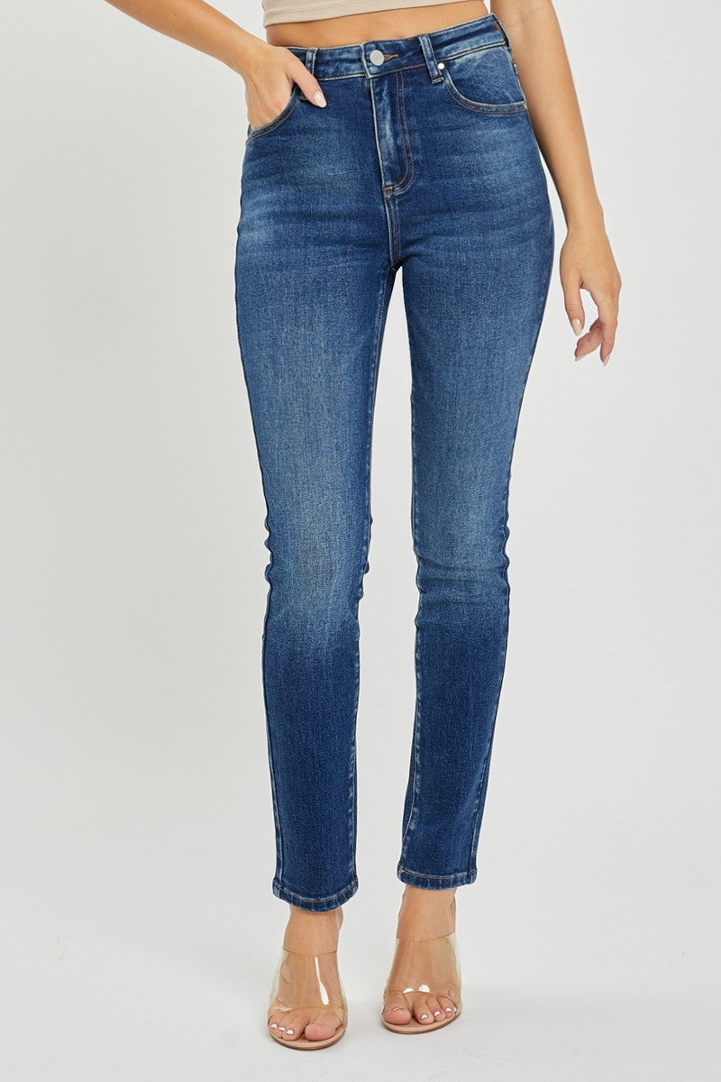 RISEN HIGH RISE BASIC SKINNY JEANS