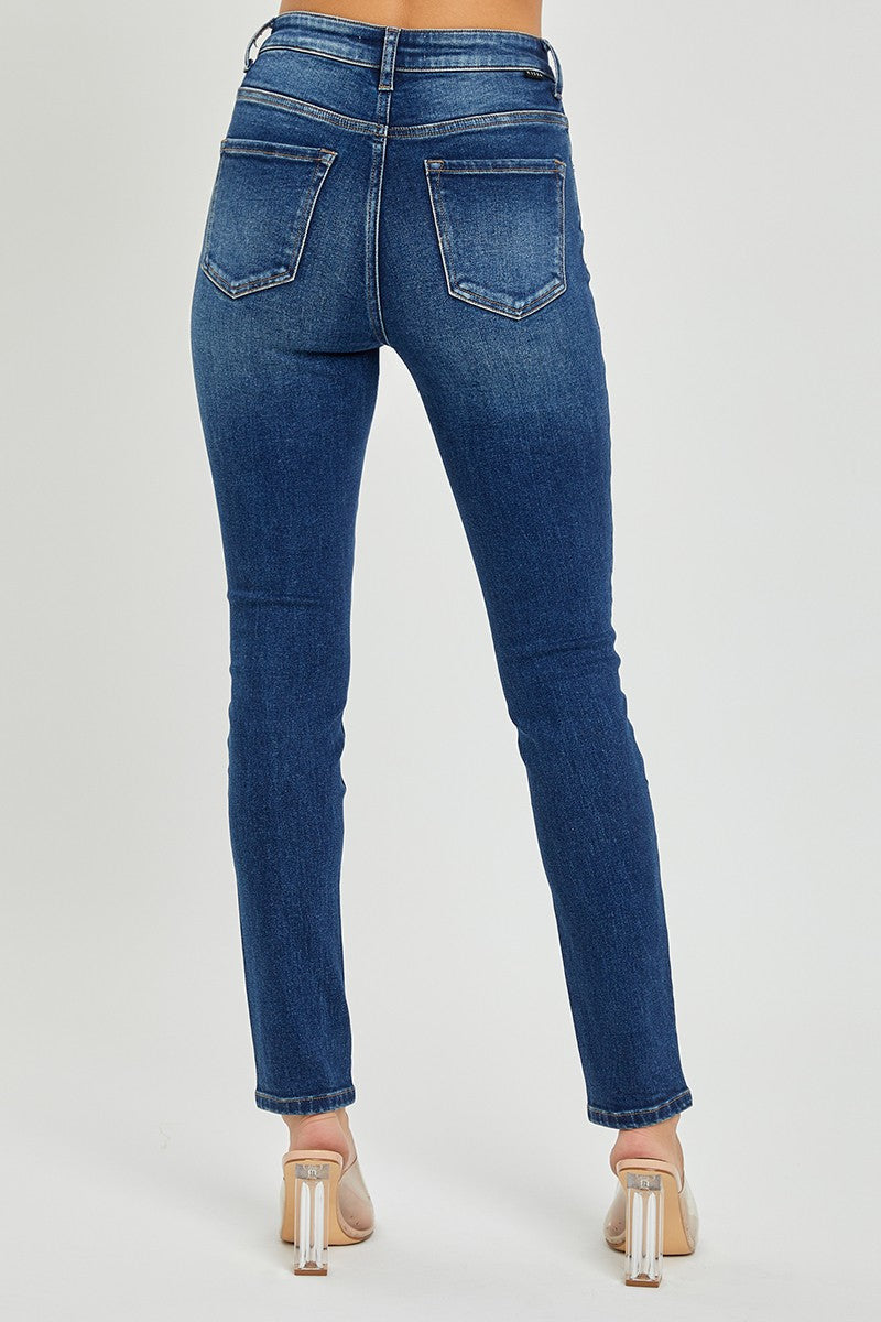 RISEN HIGH RISE BASIC SKINNY JEANS