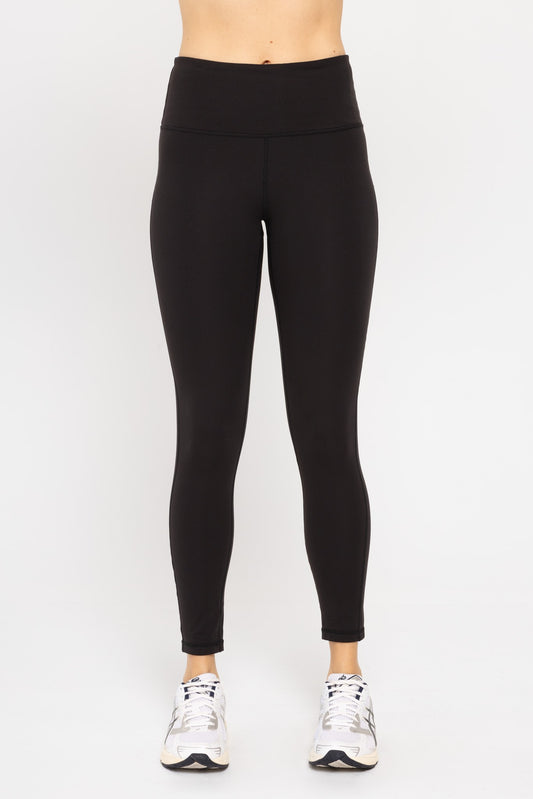 Mono B Black Essential Solid Leggings